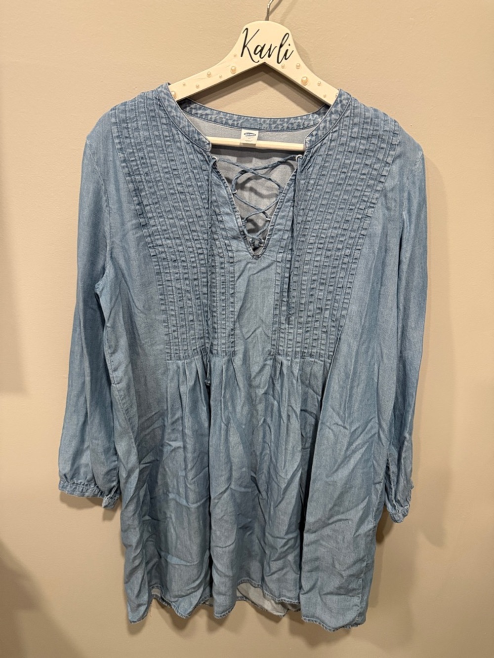 Light Blue Denim Dress